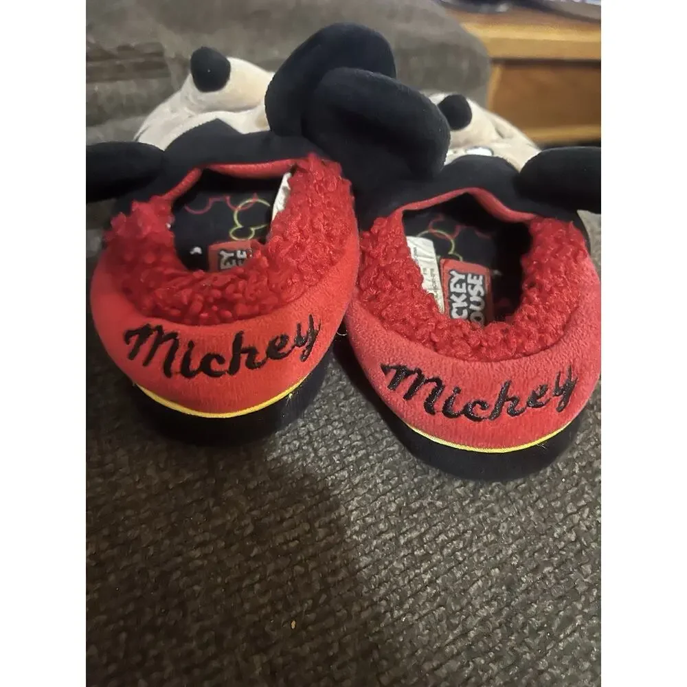 Disney Junior Mickey Mouse Slippers Kids Size 7/8